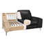 Fauteuil en cuir fleur Raghul-2036998765