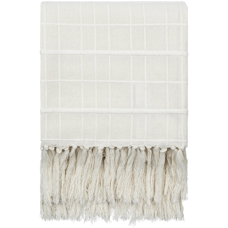 Becki Owen x Livabliss Prolo  Cream Handmade Throw Blanket