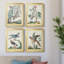 «Pastel Birds I», toile encadrée de qualité supérieure - prête à être accrochée-15036244-15036247