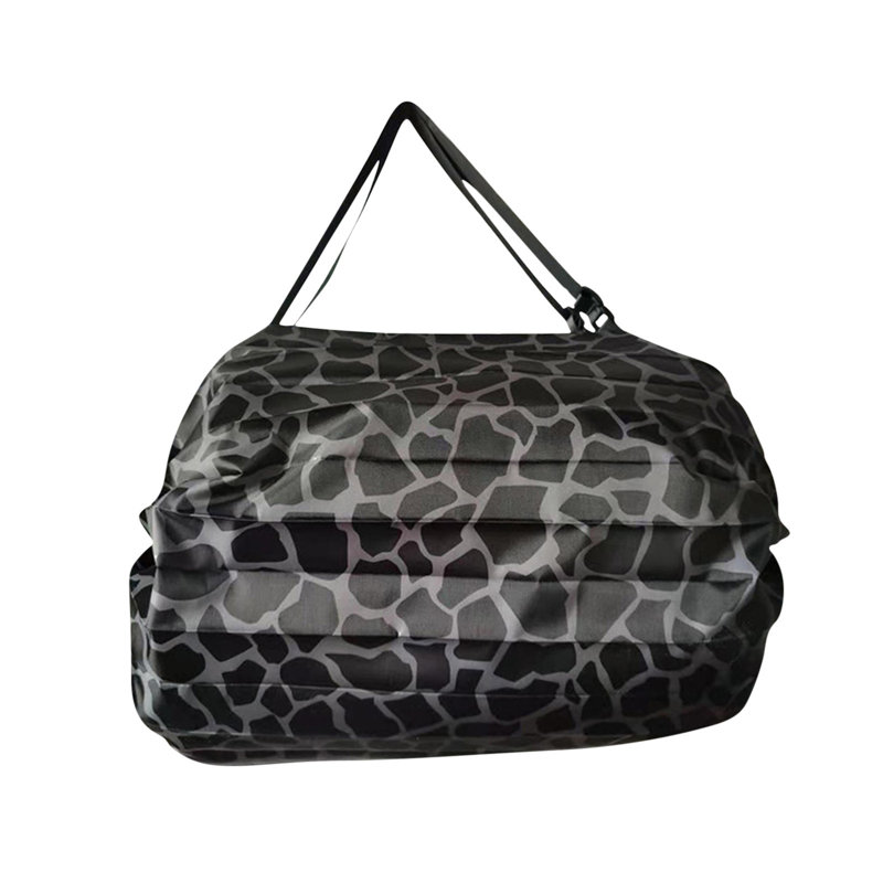 Foldable Travel-shoulder Portable Shopping Bag Thickening, as show