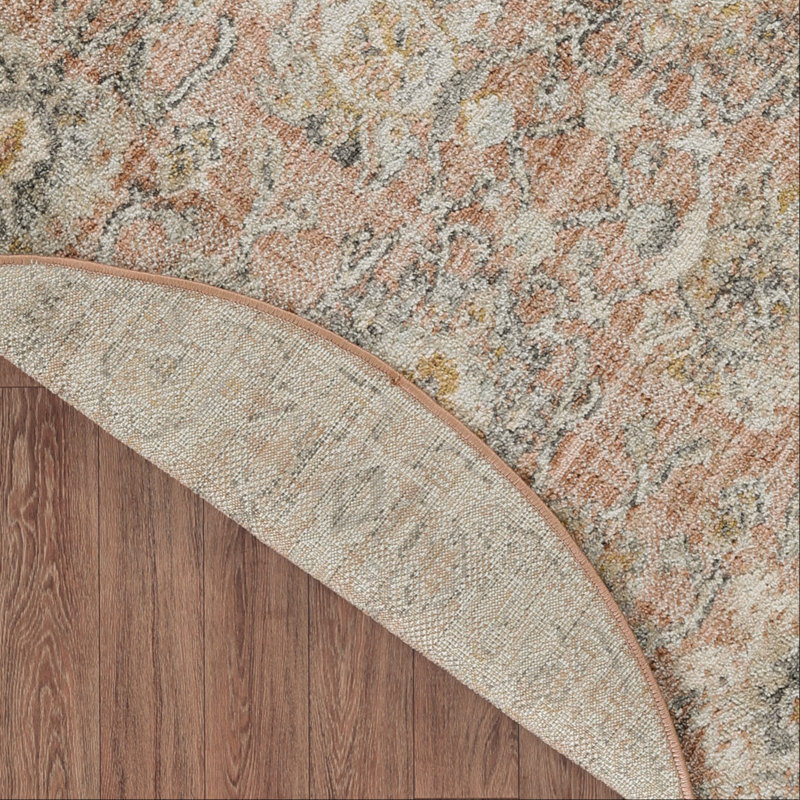 Oberwise Persian Area Rug, Round 7'10"
