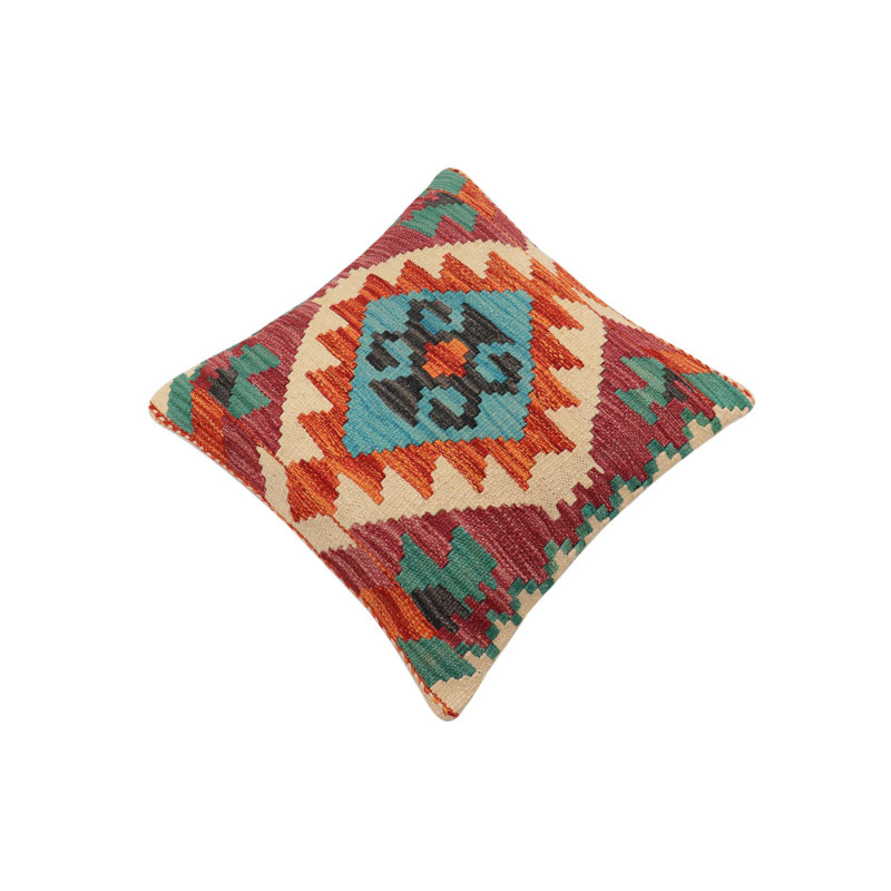 Housse et insert de coussin carré 100% laine