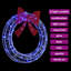 Faux Acrylic Wreath-2122897929-2122897925