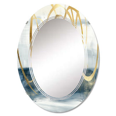 Abstract Geometric Shape Vanity Mirror