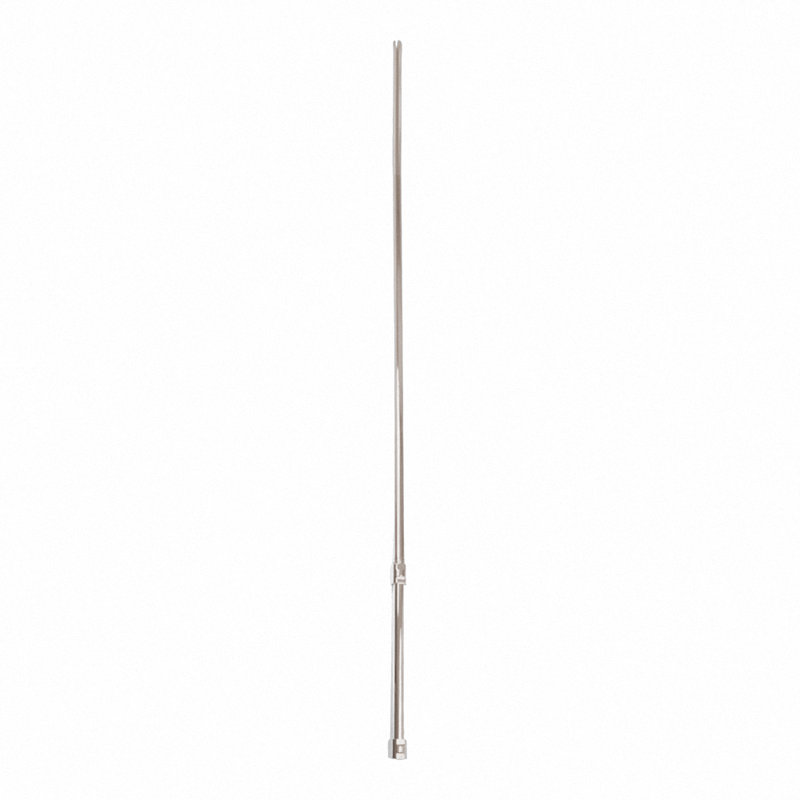 Montant droit 36 po avec support de Strom Living, Nickel poli