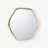 Hudson Metal Hexagon Mirror