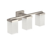 90 Degree Modern Dimmable 3-Light Wall Mounted Bathroom Vanity Lighting Fixture