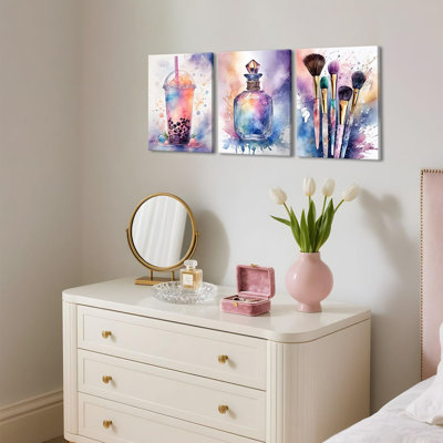 3 Piece Wrapped Canvas Print