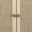 Armoire à 4 portes avec 1 tiroir, 4 tablettes intérieures réglables, armoire de rangement-927485783