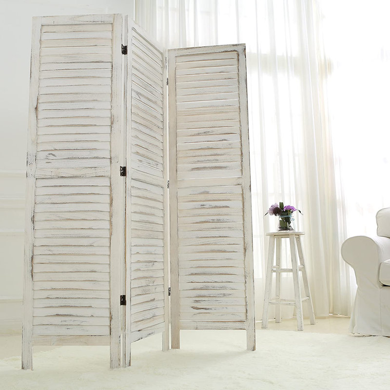 Solid Wood Room Divider, 3