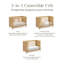 Marin with Cane 3-in-1 Convertible Crib-229856718