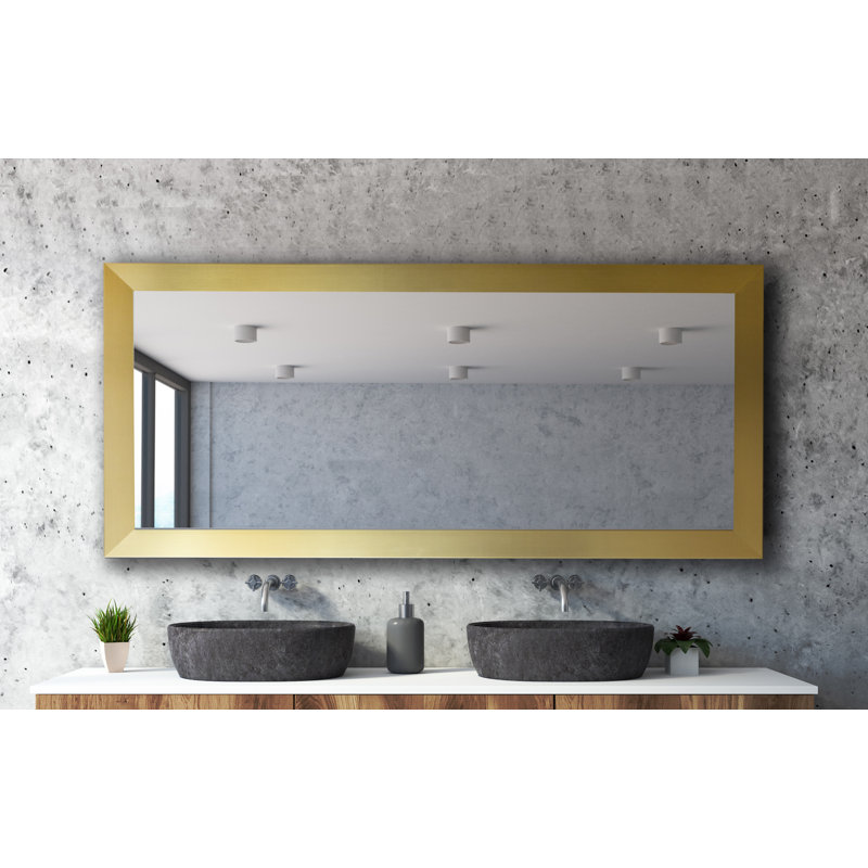 Mirror, 33" x 40", Gold