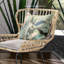 Housse et insert de coussin décoratif intérieur / extérieur en mélange de polyester-86928763