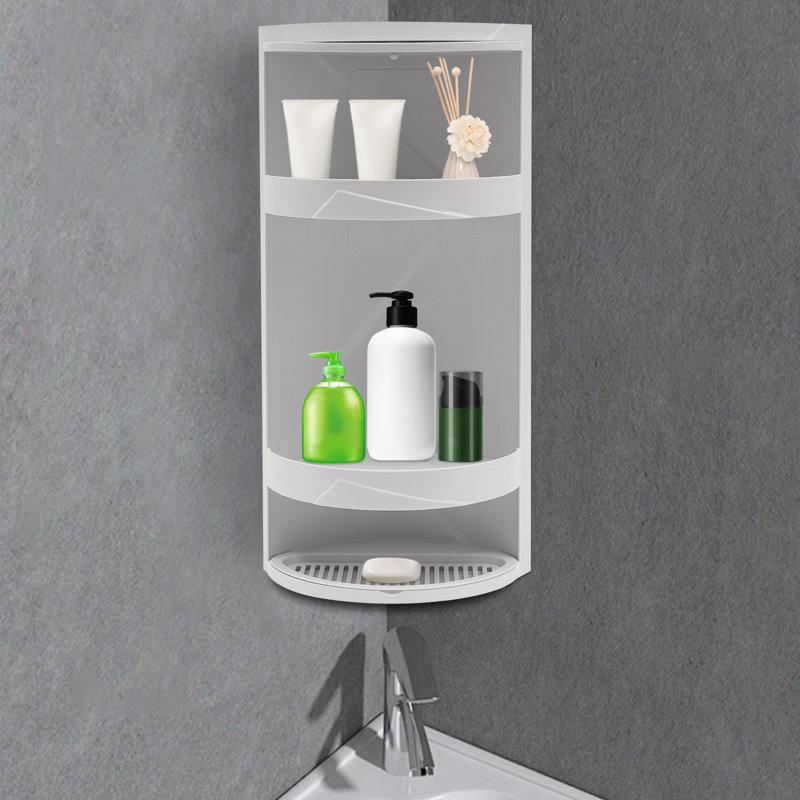 Marieo 10.4'' W Plastic Storage Rack