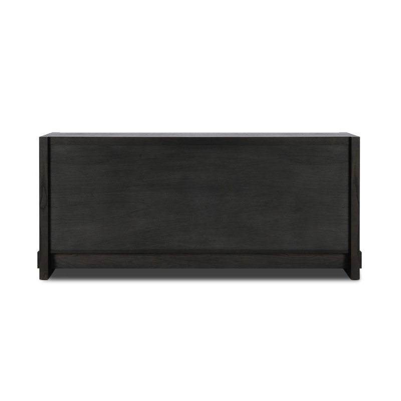 ARAMIS 6 - Drawer Dresser, Smoked Black Resawn