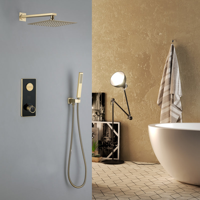 Complete Shower System with Rough in-Valve