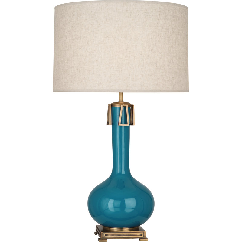 Lampe de table 31,75 po Athena, Paon