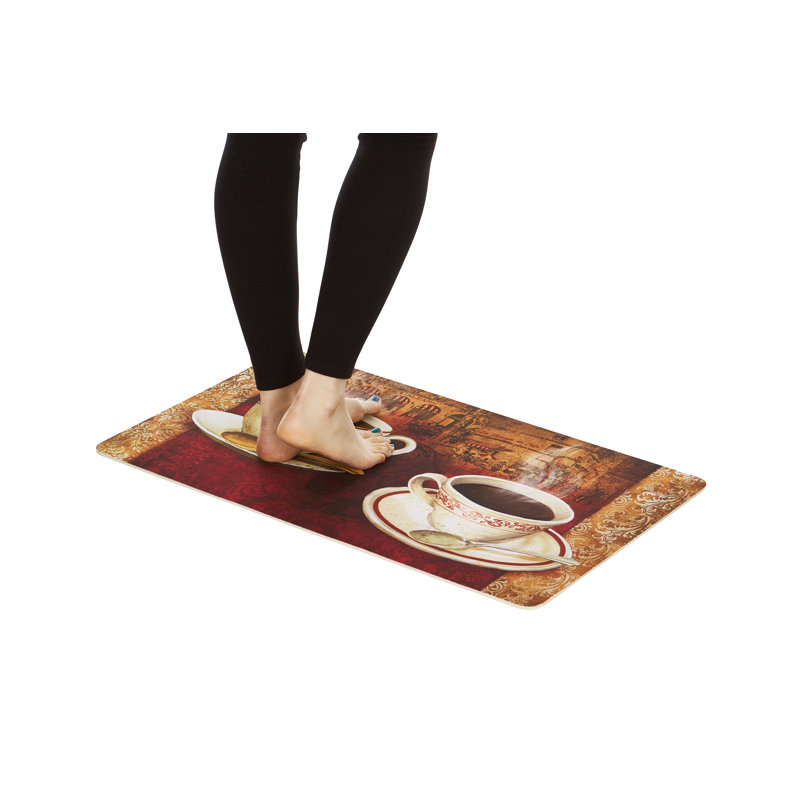 Tapis anti-fatigue française café premium Lillias