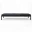 Chaise longue de patio en bois