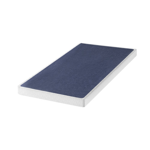 Alwyn Home Nikias Metal Box Spring with Wood Slats & Reviews | Wayfair