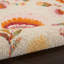 Tapis beige / jaune / rouge à motif floral Whittman-2106734415