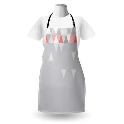 No Pattern Bib Apron