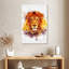 Peinture de tête de lion Brampt-108602148