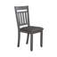 Chaises latérales Ashby avec dossier rembourrés