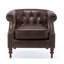 Fauteuil d'appoint capitonné Ophelia