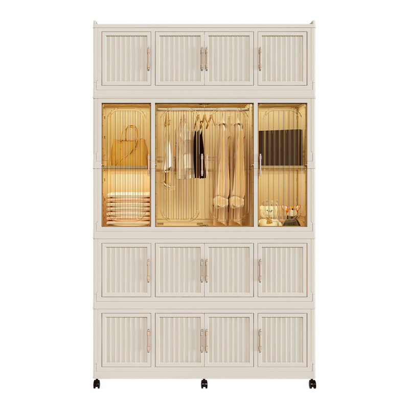 Organisateur de garde-robe portable pour vêtements