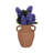 Keneen Handcrafted Terracotta Pottery Vase with Amphora Shape and Handles - Rustic Decorative Accent for Home Decor-89110090