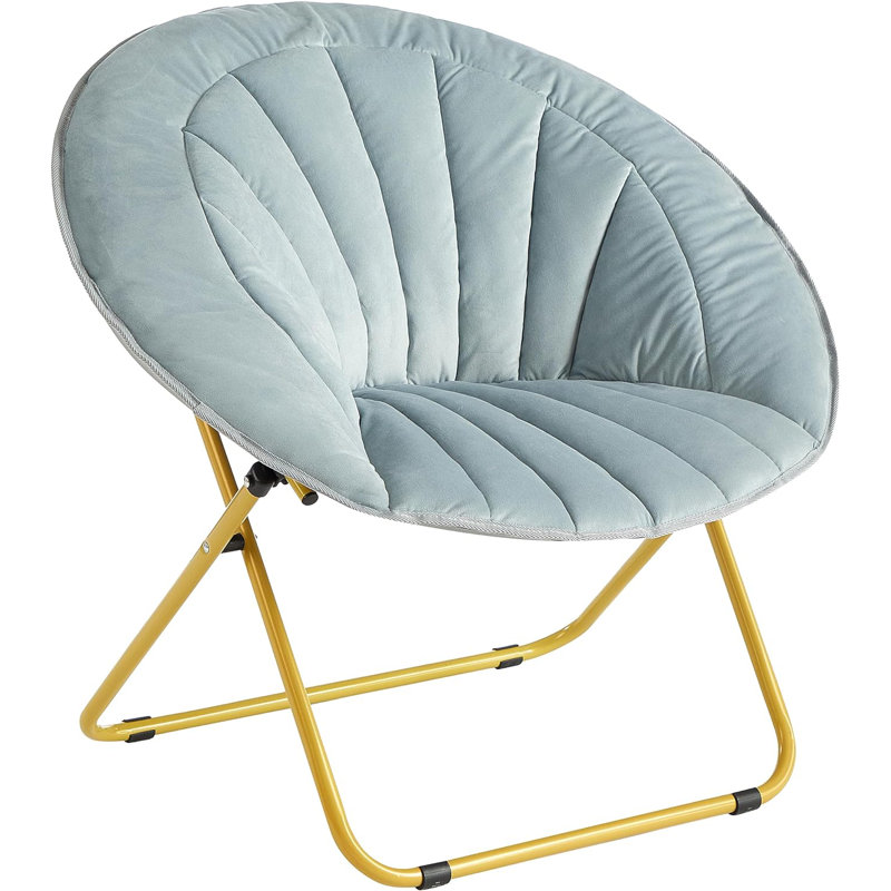 Fauteuil en velours gris