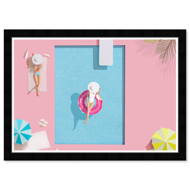 " Barbies At The Pool "