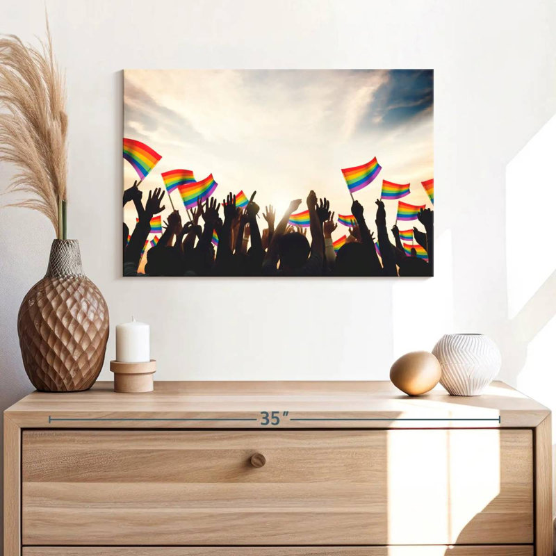 Khyia LGBT, 16" H x 24" W