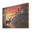 Cerf au clair de lune II - Animal cerf sur bois-868354664