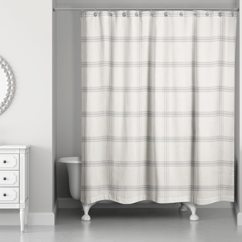 Changir Checkered Shower Curtain