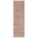 Zeitler Hand Woven Cotton Solid Color Rug in Brown/Natural