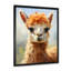 Brun majestueux Alpaca Portrait II - Alpaca, art mural-872245900-838419030