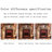 Walnut Solid Wood Electric Fireplace
