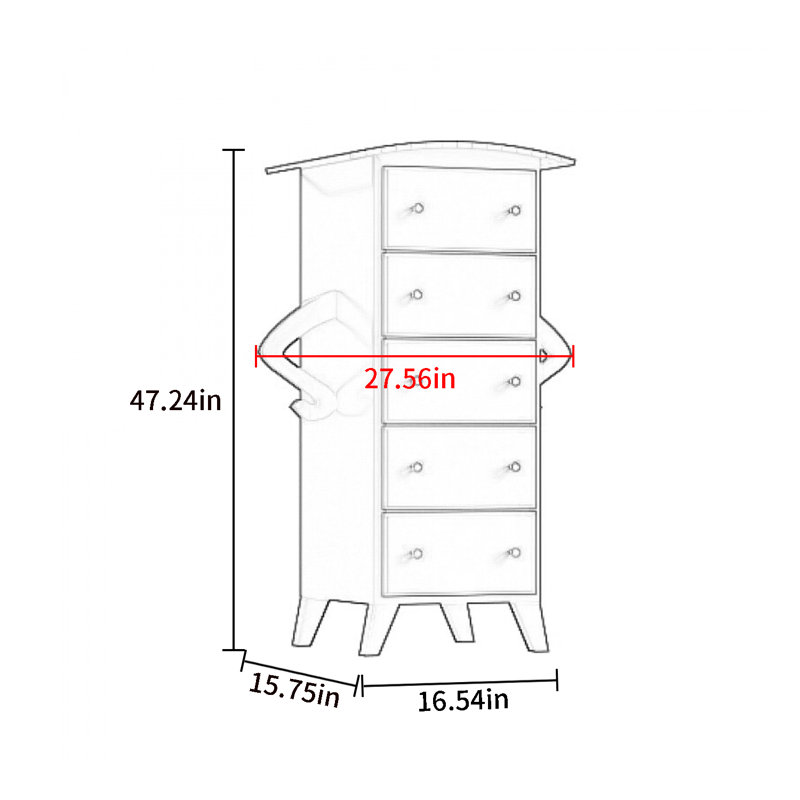 Armoire décorative pour robot, Blanc / Blanc