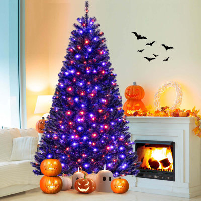 Arbre d'Halloween avec 6 modes d'éclairage