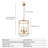 Kalig 4 - Light Dimmable Lantern Cage Chandelier
