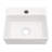 Stain Resistant Ceramic Contemporary Wall Mount Sink For Bathrooms