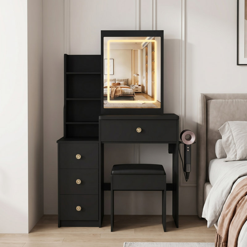 Bureau de coiffeuse moderne