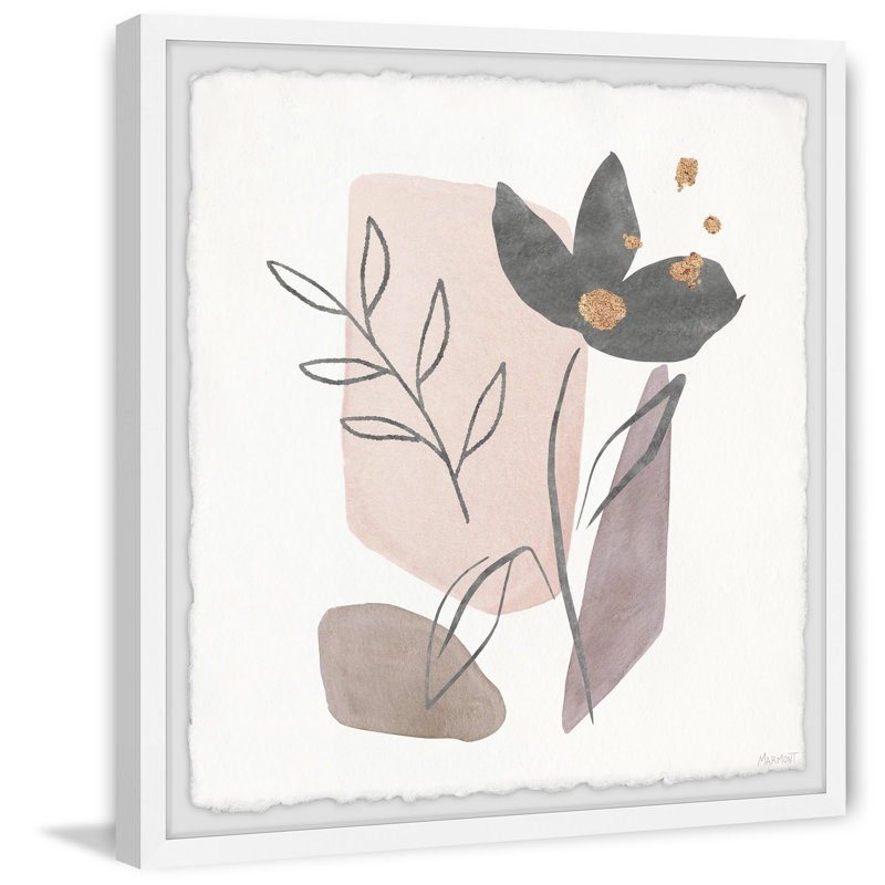 Autumn Gold - Single Picture Frame Painting, 30cm H x 30cm W x 3.81cm D