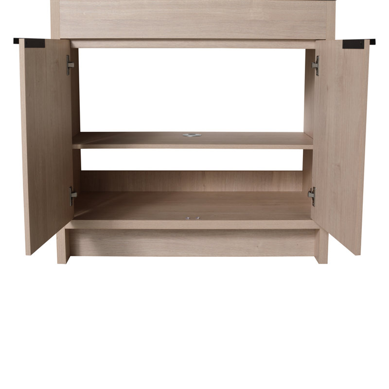 Meuble-lavabo sur pied 35,4 po Fenella