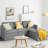 Upholstered L-Shaped Sectional Reversible-132821703