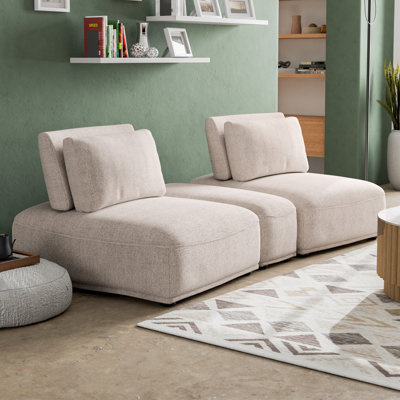Canapé modulaire 3 pièces Aukeem
