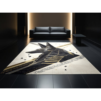 Tapis beige moelleux moelleux et moelleux Anubis