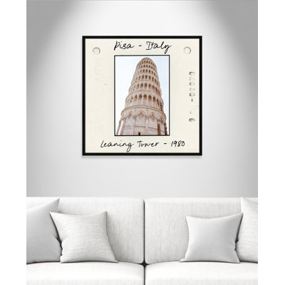 Ritona "Pisa, Italy - Leaning Tower" Print